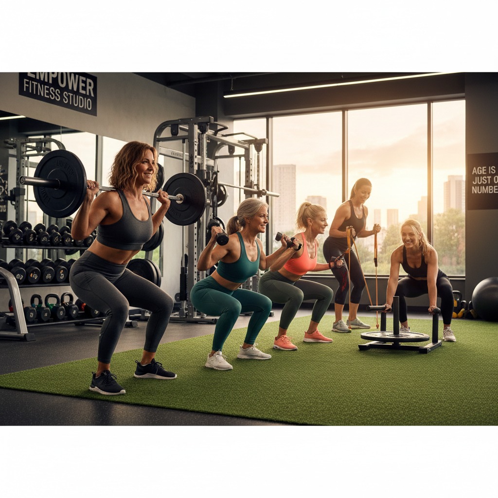 Strength Training for Women Over 40: Build Muscle, Burn Fat & Feel Younger